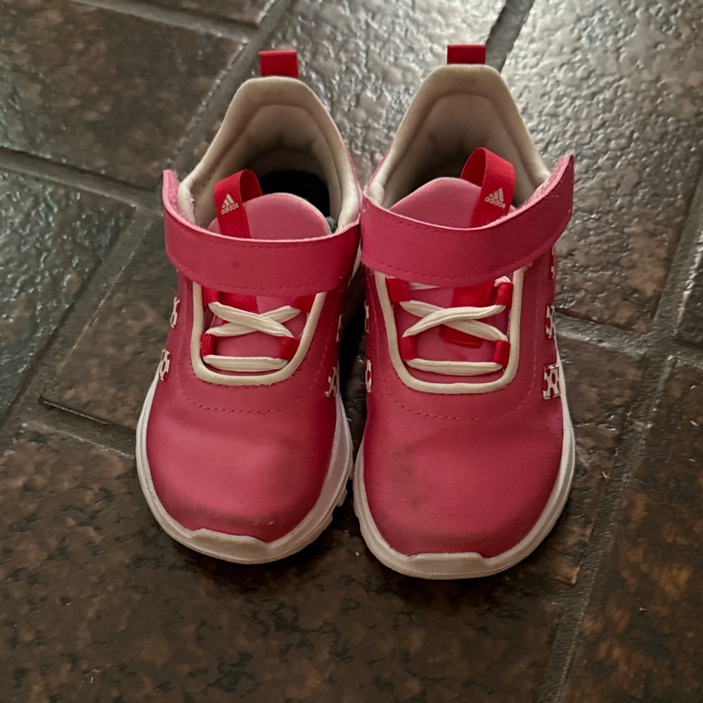 Adidas Kids Sneakers in Pink and White